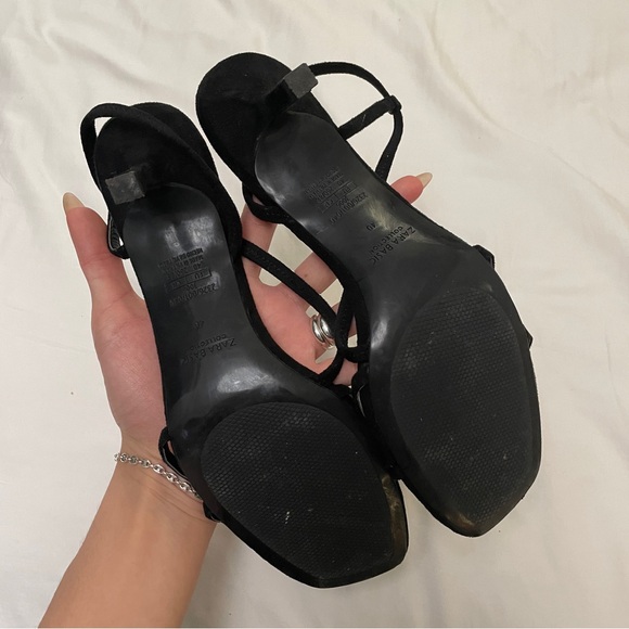 Zara Strappy Heeled Sandals - Picture 5 of 5